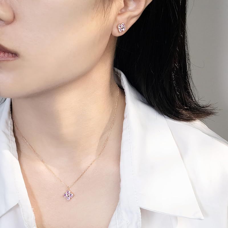 新品】 [FH.bird] トルマリン ネックレス ピアス レディース 