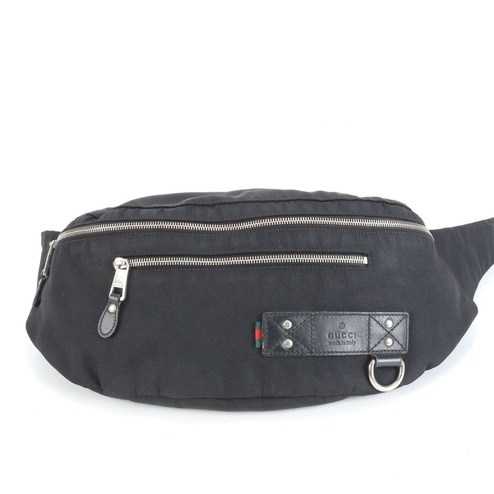 極美品 グッチ シェリー ライン アビー 246409 レザー ボディバッグ