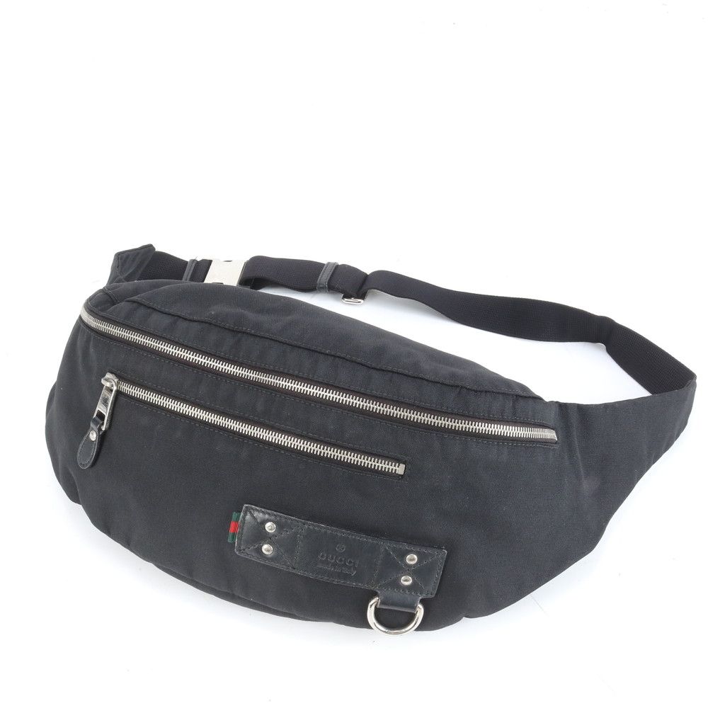 極美品 グッチ シェリー ライン アビー 246409 レザー ボディバッグ