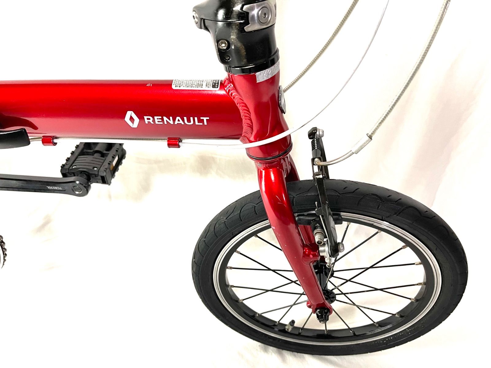 【即乘】送料無料 RENAULT折り畳み自転車7速 ミニベロ 小径車 16インチ 即乘】送料無料 RENAULT 折り畳み自転車 SHIMANO 7速 ミニベロ 2023年