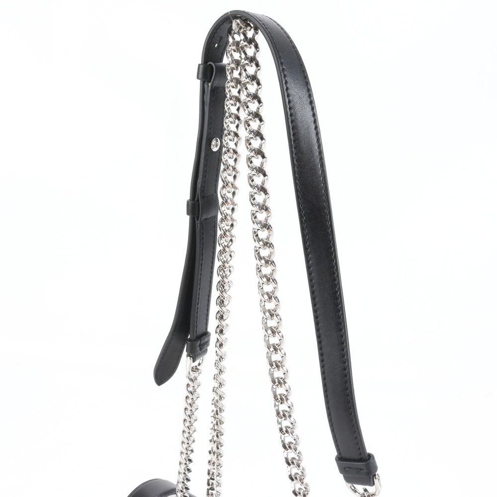 極美品 サルヴァトーレフェラガモ ヴァラリボン チェーン レザー 2WAY