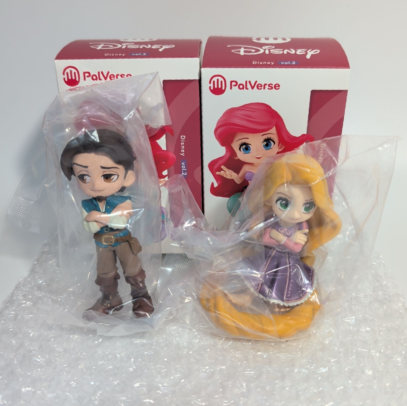 内袋未開封】PalVerse Disney vol.2 ラプンツェル & フリン セット