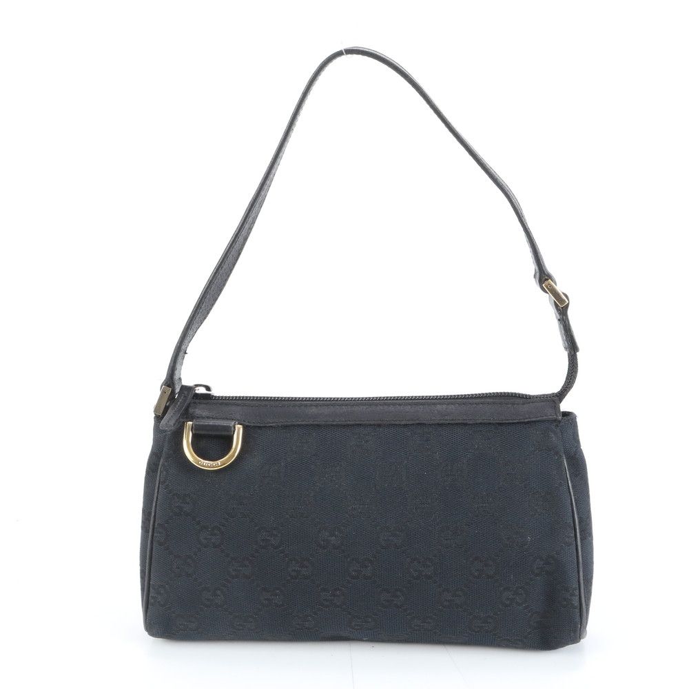 極美品 グッチ GG キャンバス アビー アクセサリーポーチ 145750