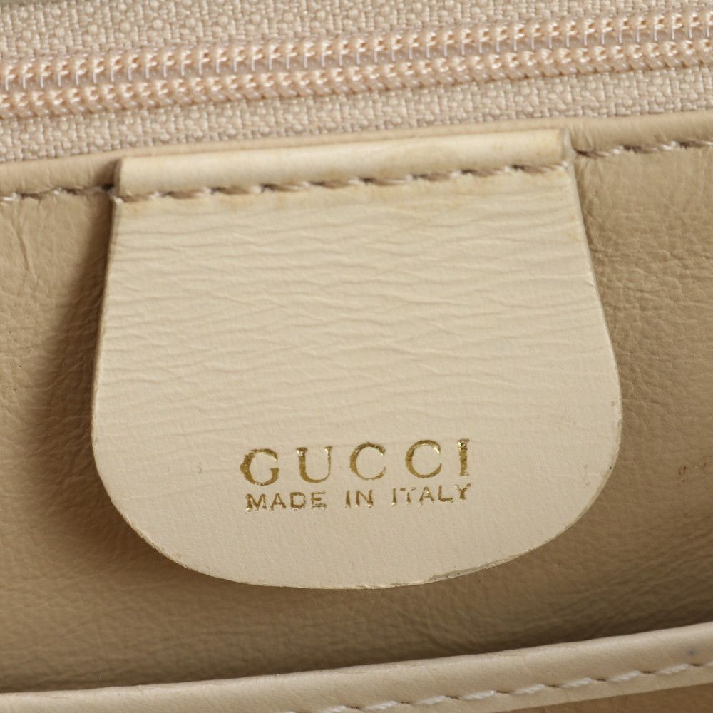 美品 ヴィンテージ オールド グッチ バンブー 1947 レザー