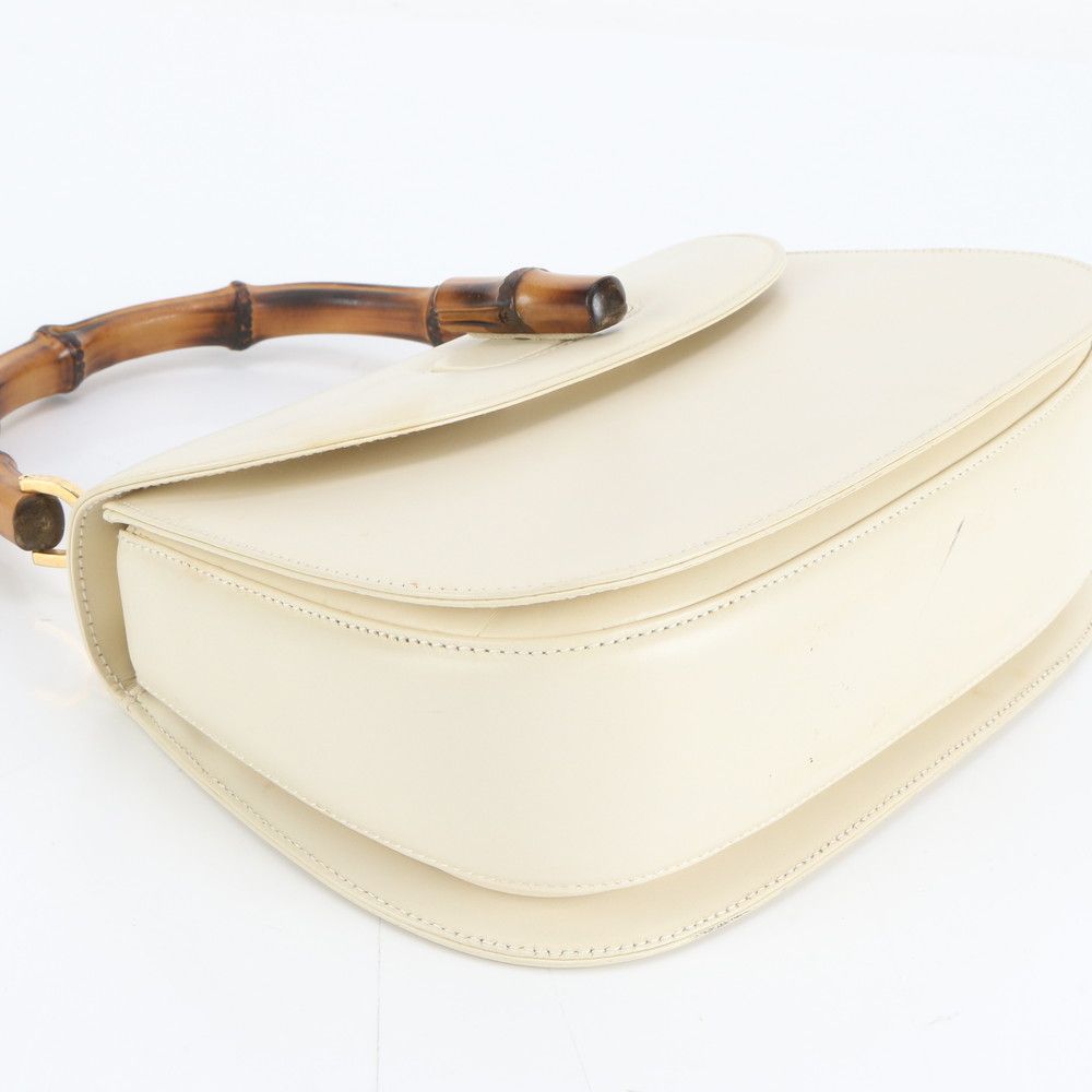 美品 ヴィンテージ オールド グッチ バンブー 1947 レザー