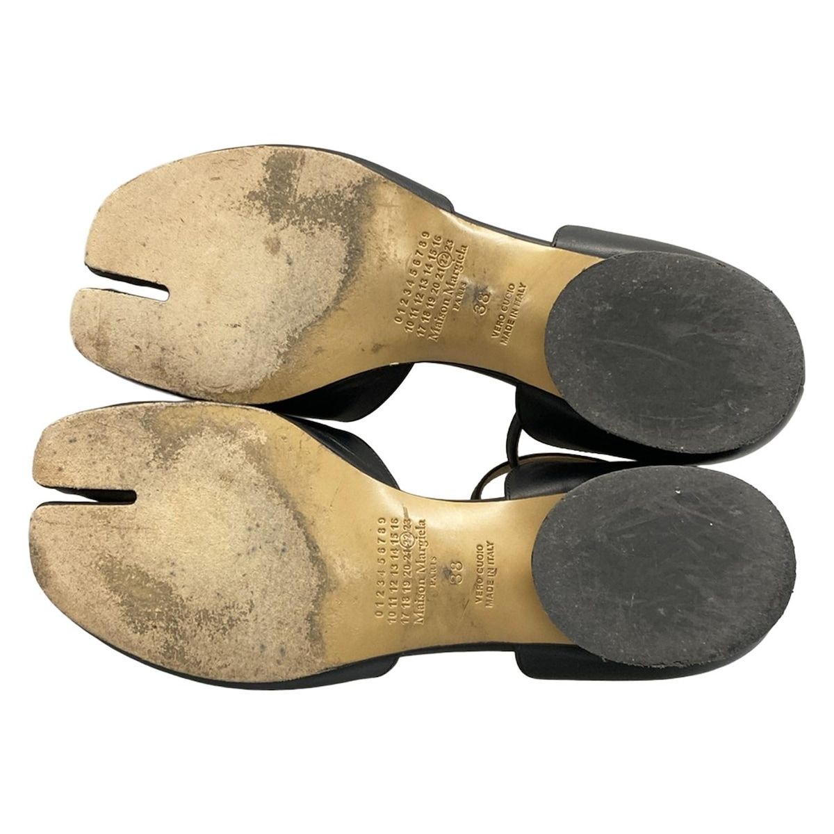 Maison Margiela(メゾンマルジェラ) パンプス 38 レディース 黒 タビ