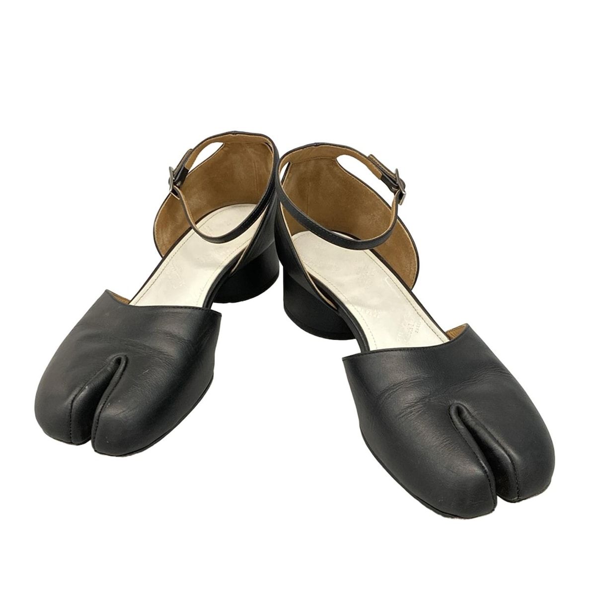 Maison Margiela(メゾンマルジェラ) パンプス 38 レディース 黒 タビ