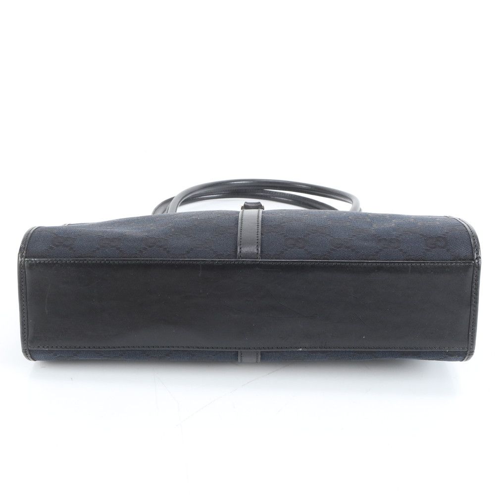 極美品 グッチ ジャッキー GG キャンバス 002 1073 レザー トート