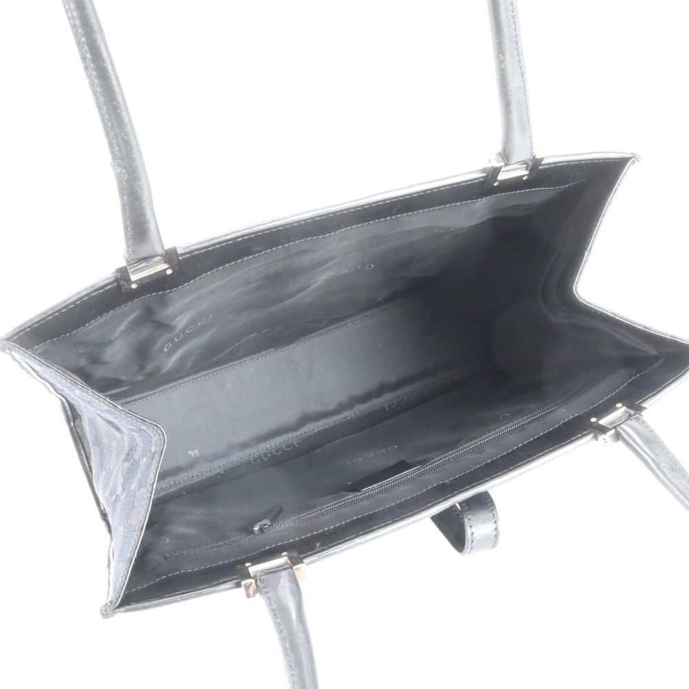 極美品 グッチ ジャッキー GG キャンバス 002 1073 レザー トート