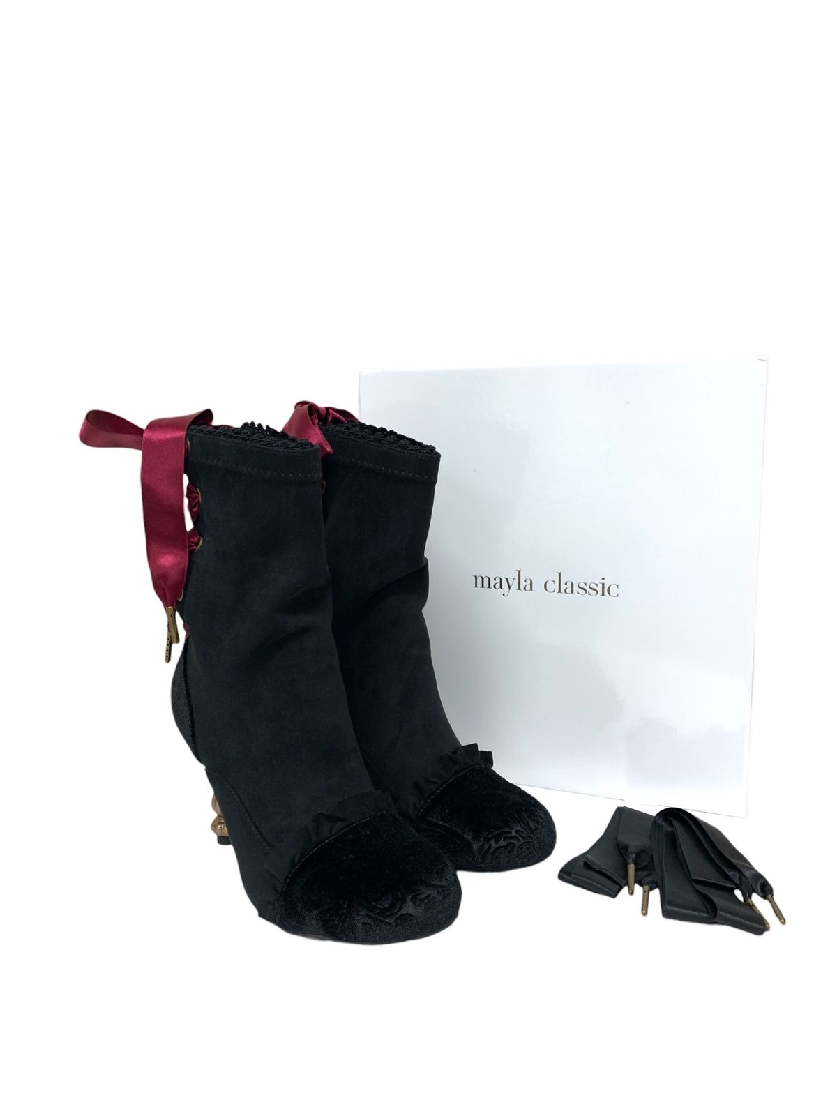 マイラクラシック Noir ノワール ブーツ 34 ブラック 完売品