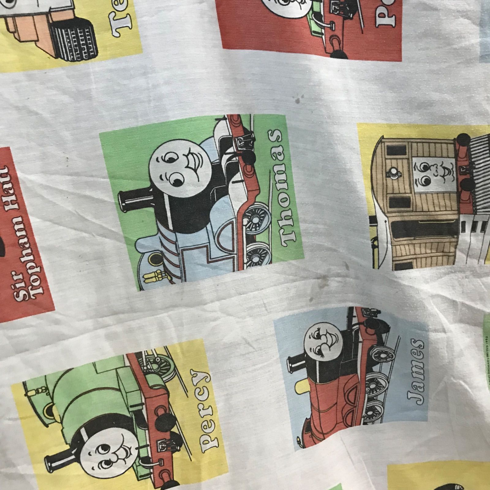 ヴィンテージシーツ 海外シーツ キャラクターシーツ ベッドシーツ 機関