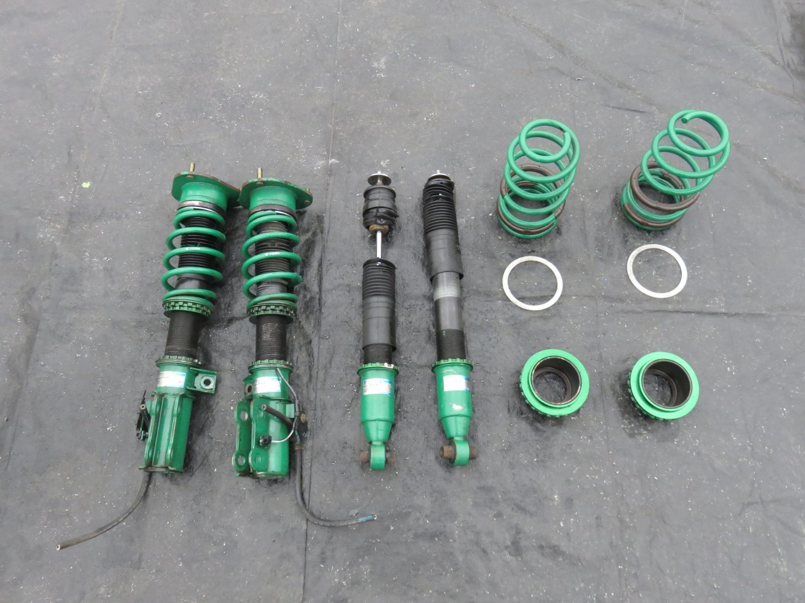 専用LK450* プリウスα ZVW41/前期 社外/TEIN 車高調/フロント リア