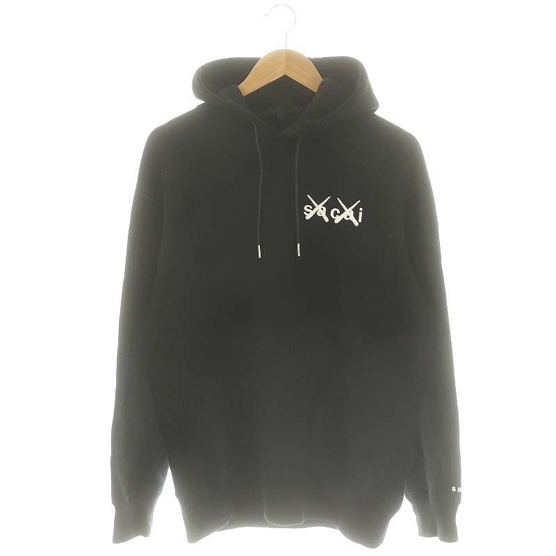 サカイ sacai × カウズ KAWZ 21SS Embroidery Hoodie プルオーバー