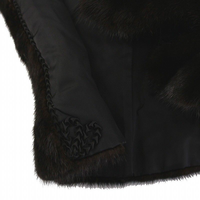 サガミンク SAGA MINK シャルムブラン Charme Blanc 銀サガ 毛皮コート