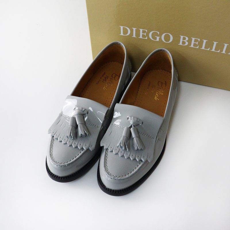 美品 イタリア製 ディエゴベリーニ DIEGO BELLINI VERNICE 0711 P