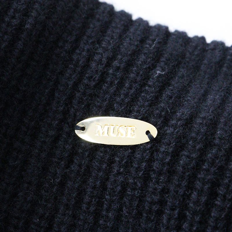 ドゥーズィエムクラス　OLBIA アゼプルオーバー　黒　カシミヤ混 Deuxieme Classe（ドゥーズィエムクラス）の「追加 OLBIA アゼプル