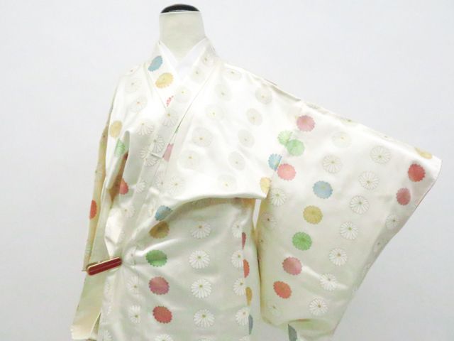 京松】小紋 花 正絹 着物 身丈約157.5cm 裄丈約63cm kyo8z01-118 京松】小紋 花 正絹 着物 身丈約157.5cm 裄丈約63cm kyo8z01-118