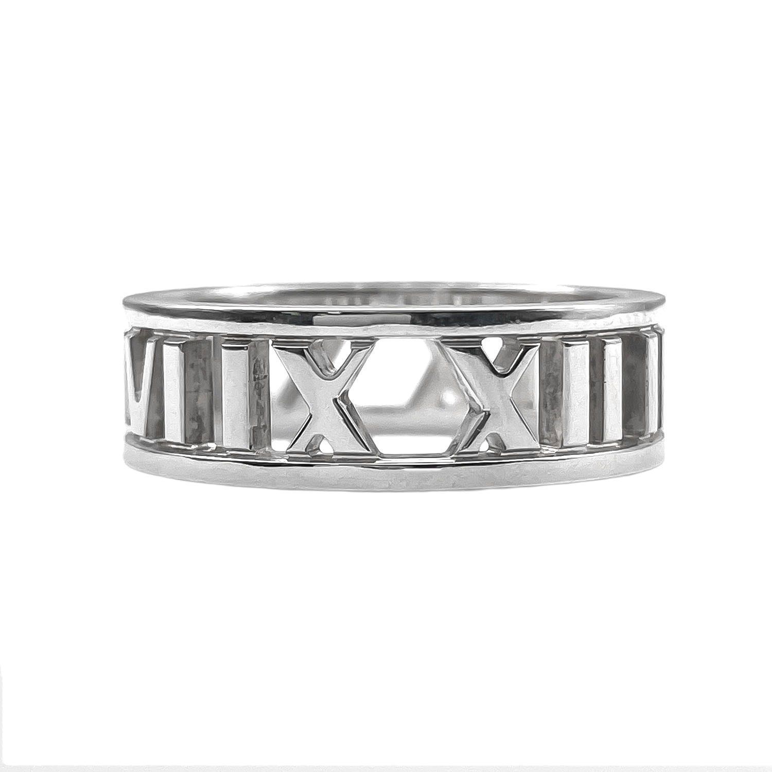 Tiffany&Co. ティファニー 18号 アトラス オープン リング 指輪 SV925