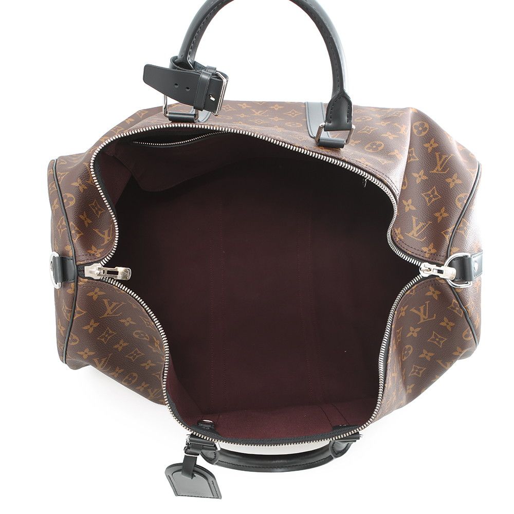 ルイヴィトン ボストンバッグモノグラム・マカサー キーポル・バンド