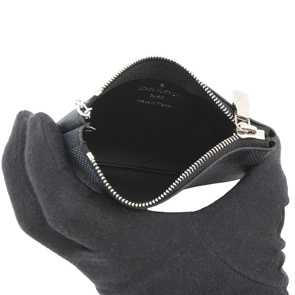 ルイヴィトン コインケース ダミエ・グラフィット ポシェット・クレ