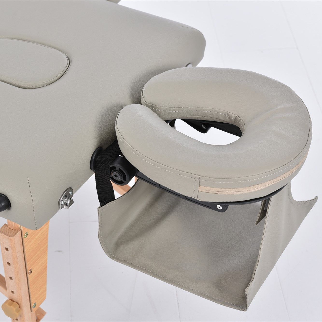 アイボリー マッサージベッド 折りたたみ コンパクト 超軽量 エステ