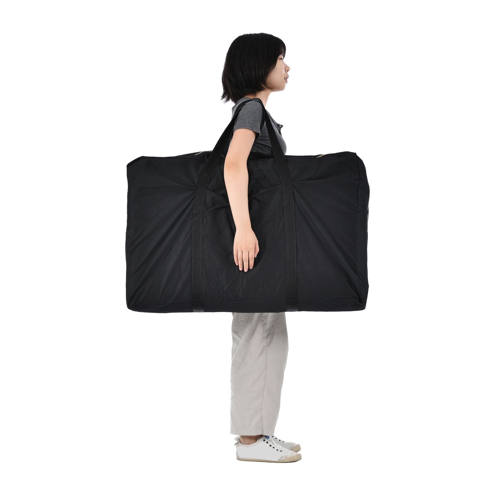 数量限定｜アイボリー マッサージベッド 折りたたみ コンパクト 超軽量