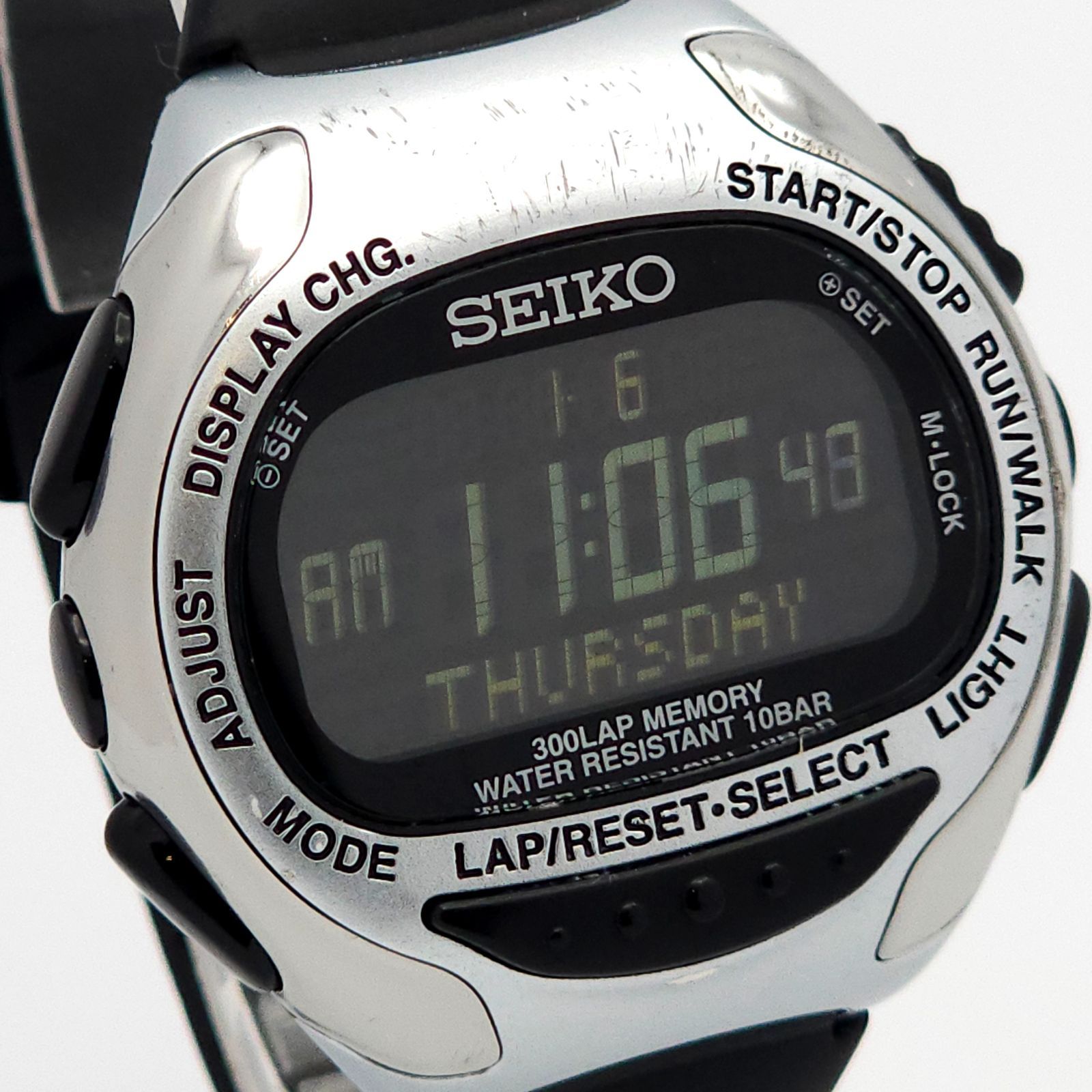 SEIKO セイコー スーパーランナーズ S670-00A0 デジタル 腕時計 SEIKO セイコー スーパーランナーズ S670-00A0 デジタル QZ 動作品