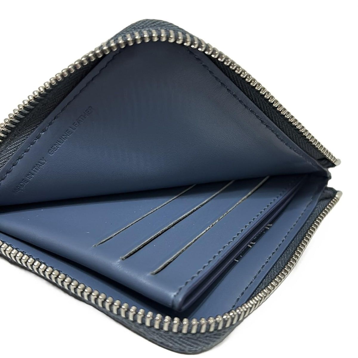 Maison Margiela(メゾンマルジェラ) コインケース - ブルーグレー L字