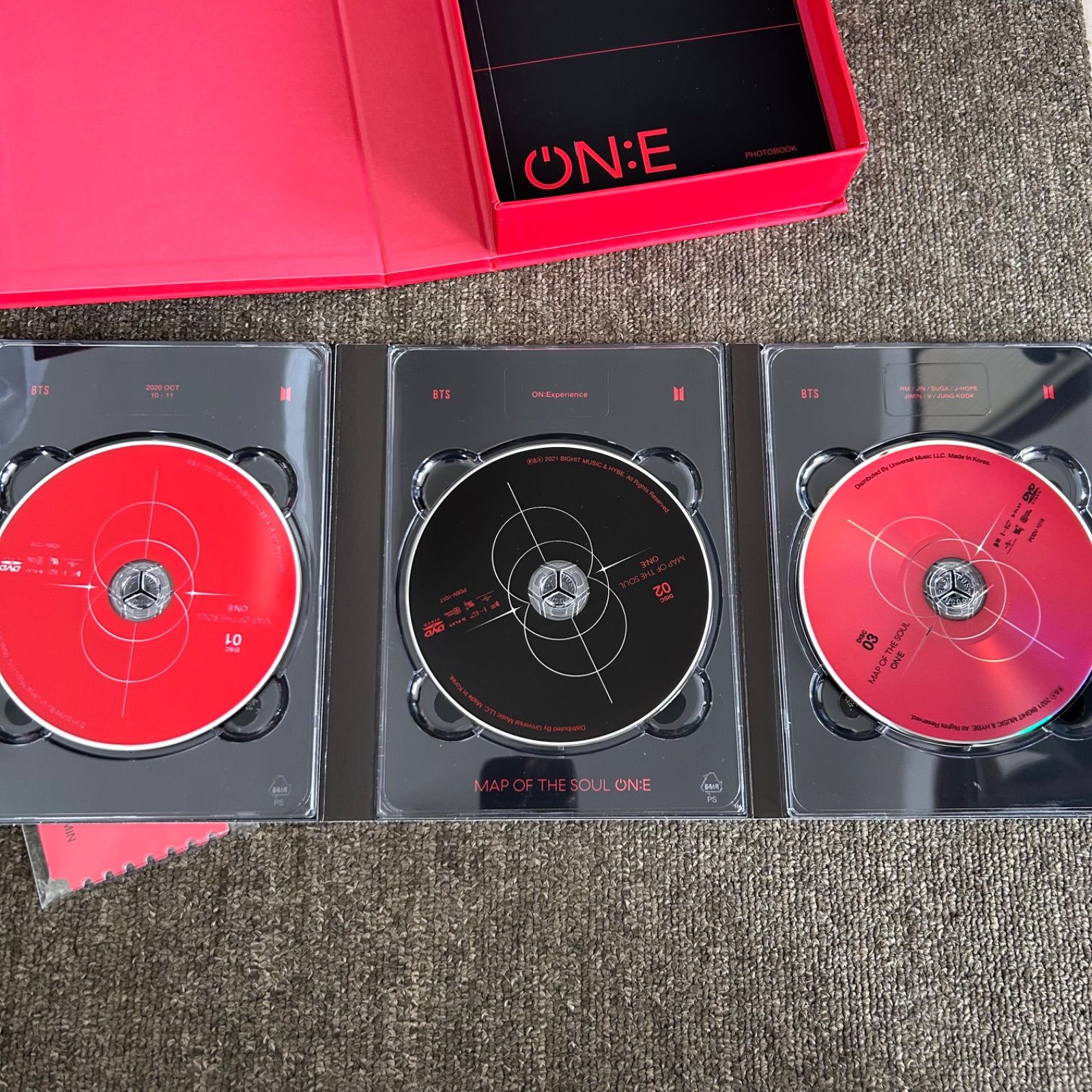 BTS MAP OF THE SOUL ONE DVD - メルカリ