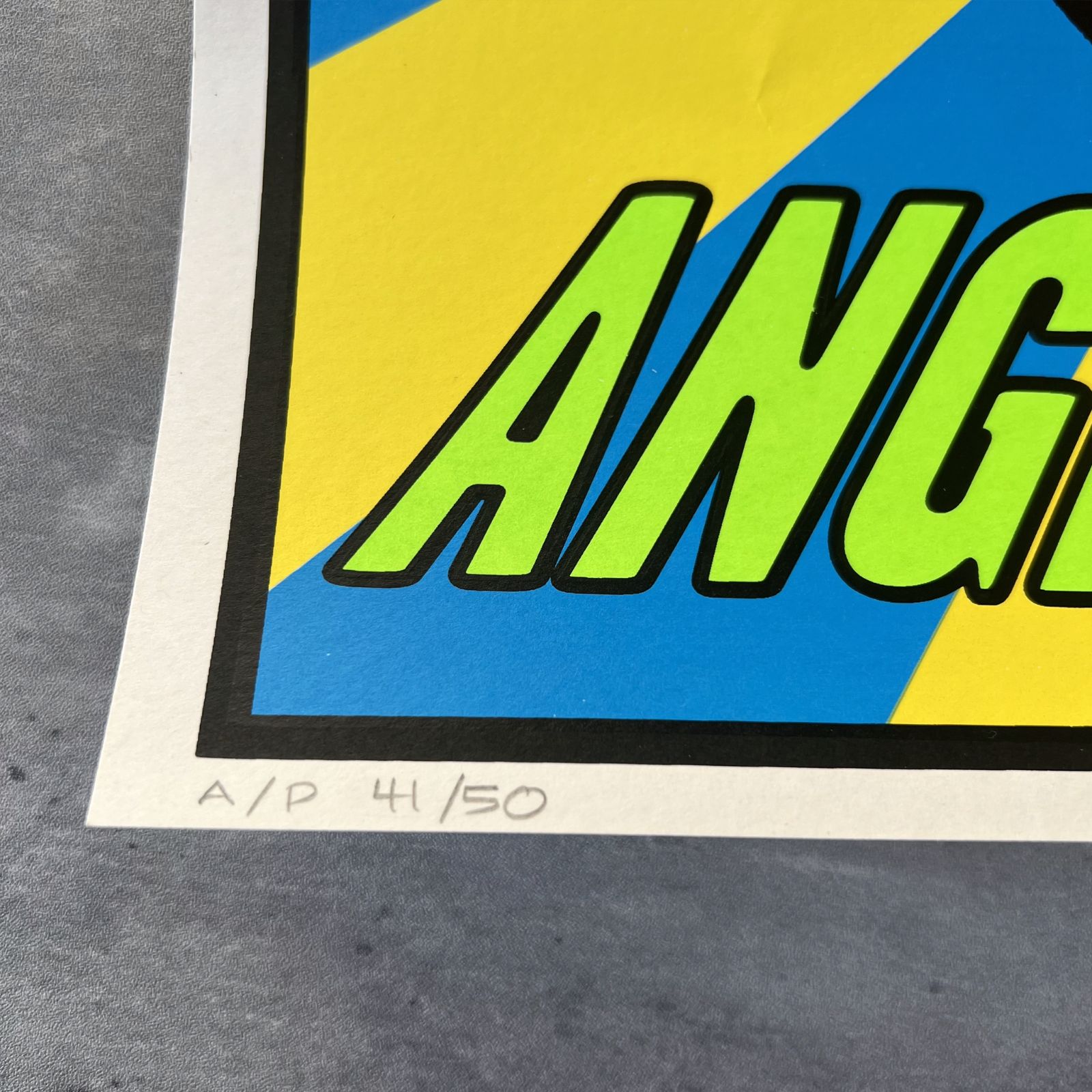 A/P｜Frank Kozik（フランク・コジック）｜Hi-STANDARD ｜“ANGRY FIST