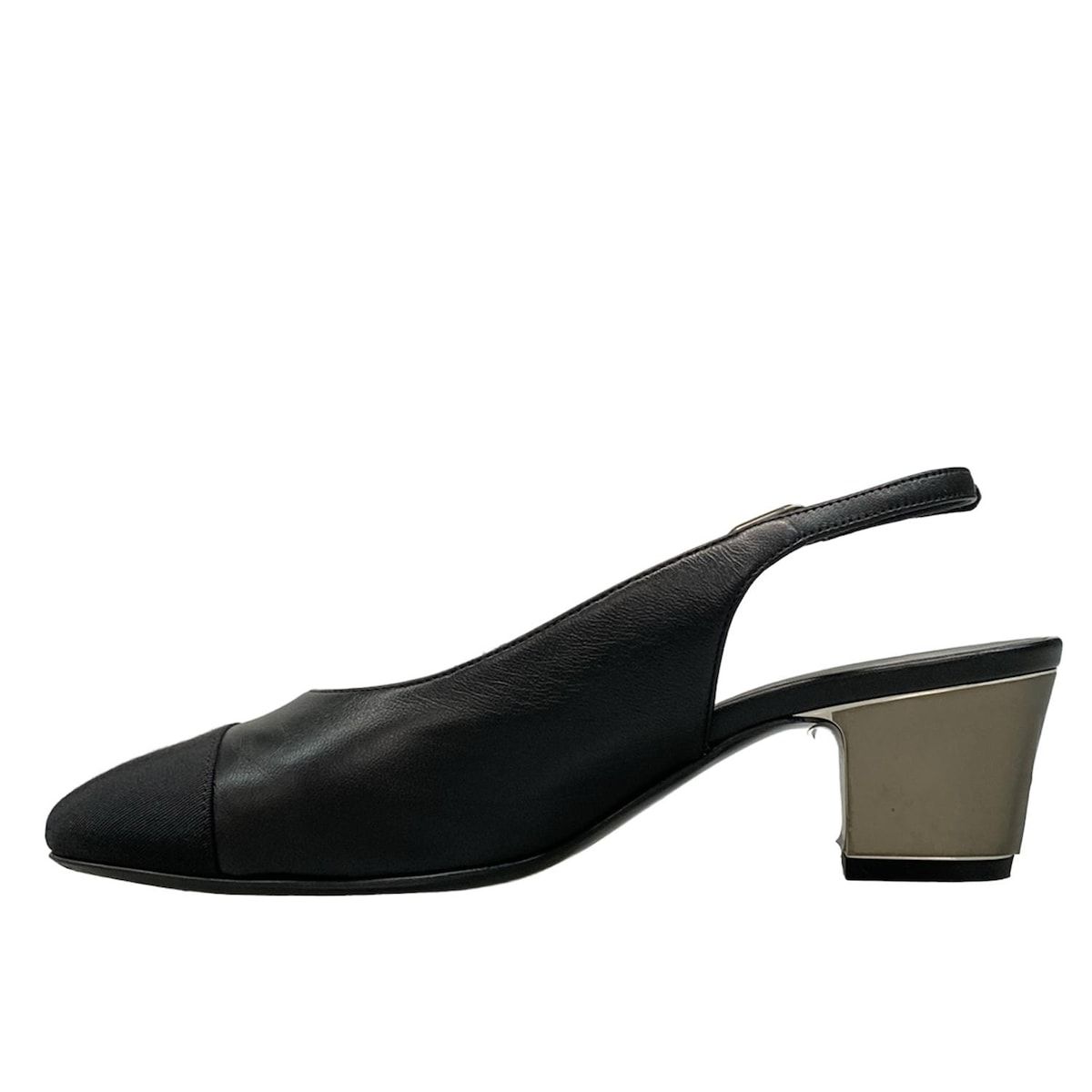 ☆レア☆ CHANEL ビンテージ　 スリングバック　サンダル　36 1/2 CHANEL ビンテージ シャネル スリングバック サンダル 36 1/2