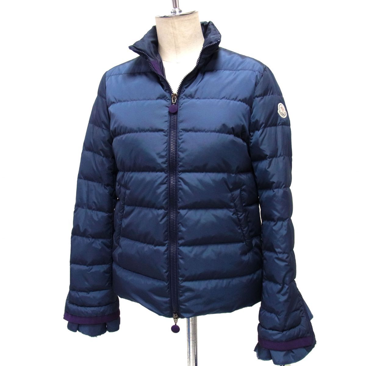 ☆MONCLER×sacai コラボ SERICA ダウンジャケット フリル レディース