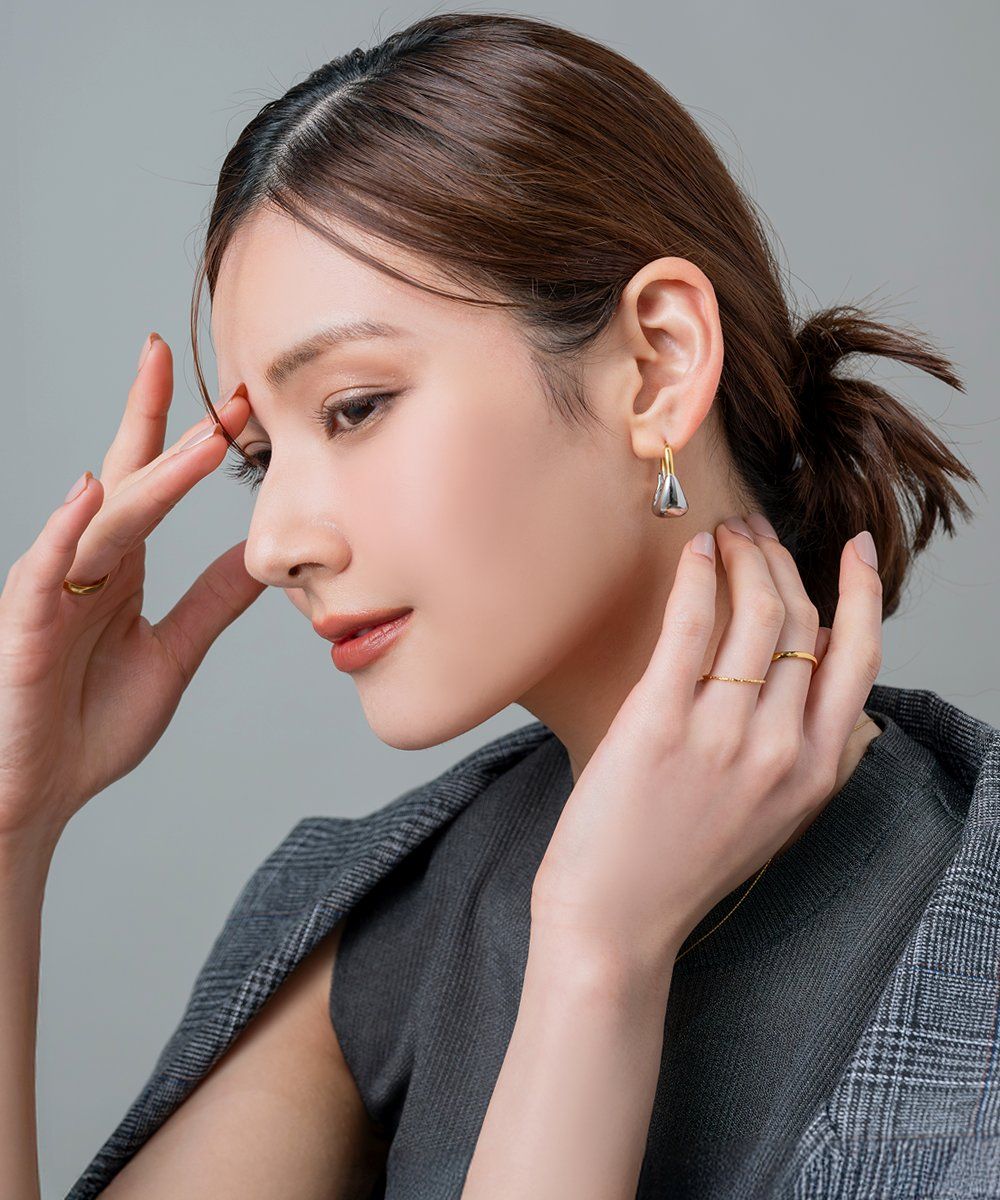 ミックス×ピアス】[Cream dot. クリームドット公式] ピアス レディース