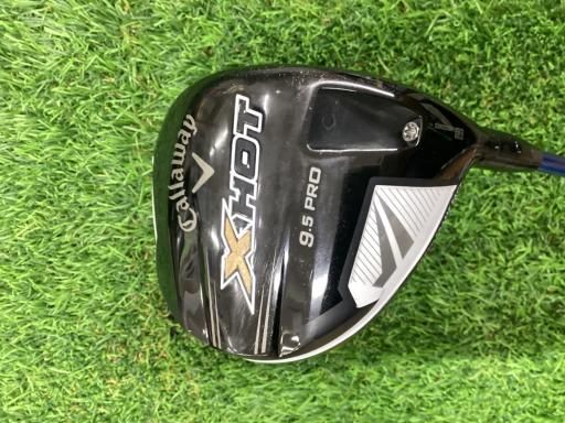中古】 キャロウェイ X HOT PRO 9.5° ドライバー DR Tour AD GT-6