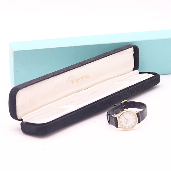 良品 箱付 稼働 ティファニー クラシック ラウンド 14K/585/YG/SS 10.6