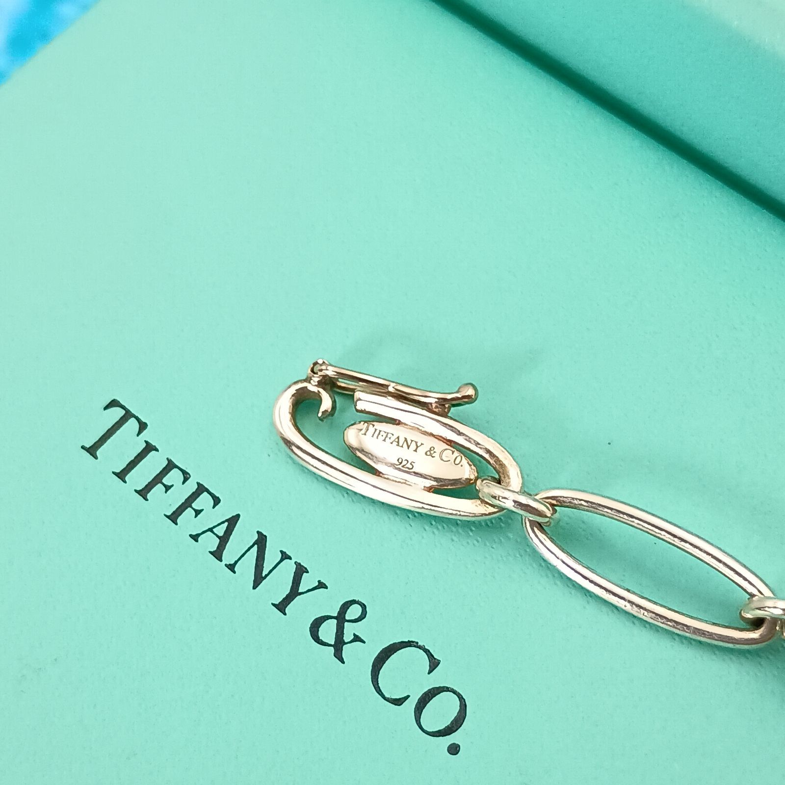 Tiffany&Co. ティファニー カーブドハート ブレスレット レディース