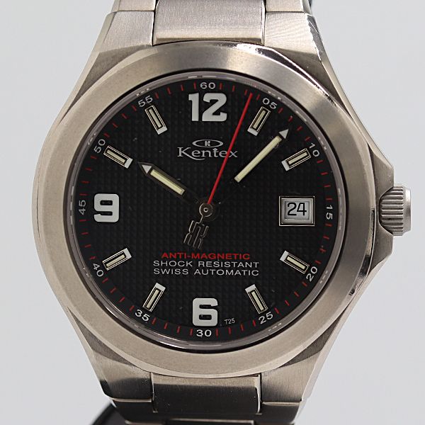 新品同様 稼働 箱/保付 ケンテックス クラフツマン TI TI AT/自動巻