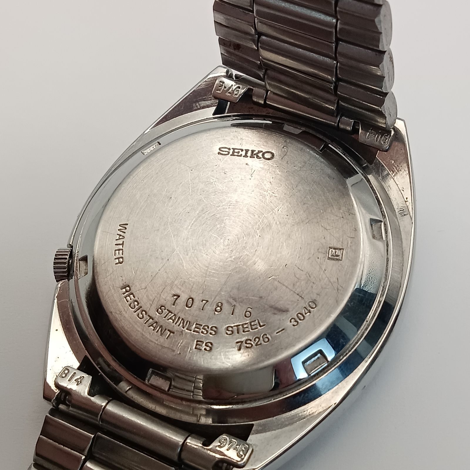 稼働 良品】0130-1 SEIKO 5 セイコー5 ファイブ 7S26-3040 メンズ 