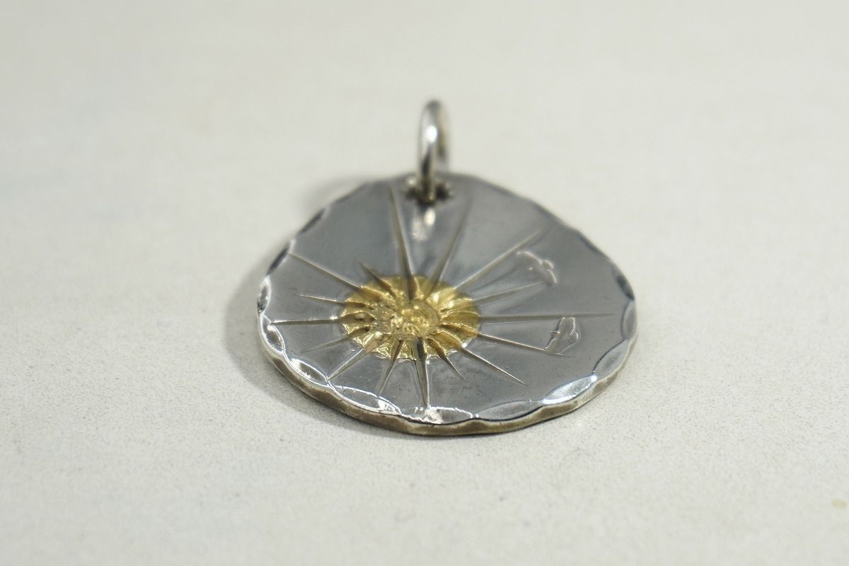 WING ROCK ウィングロック ウイングロック OLD 太陽 金メタル タタキ