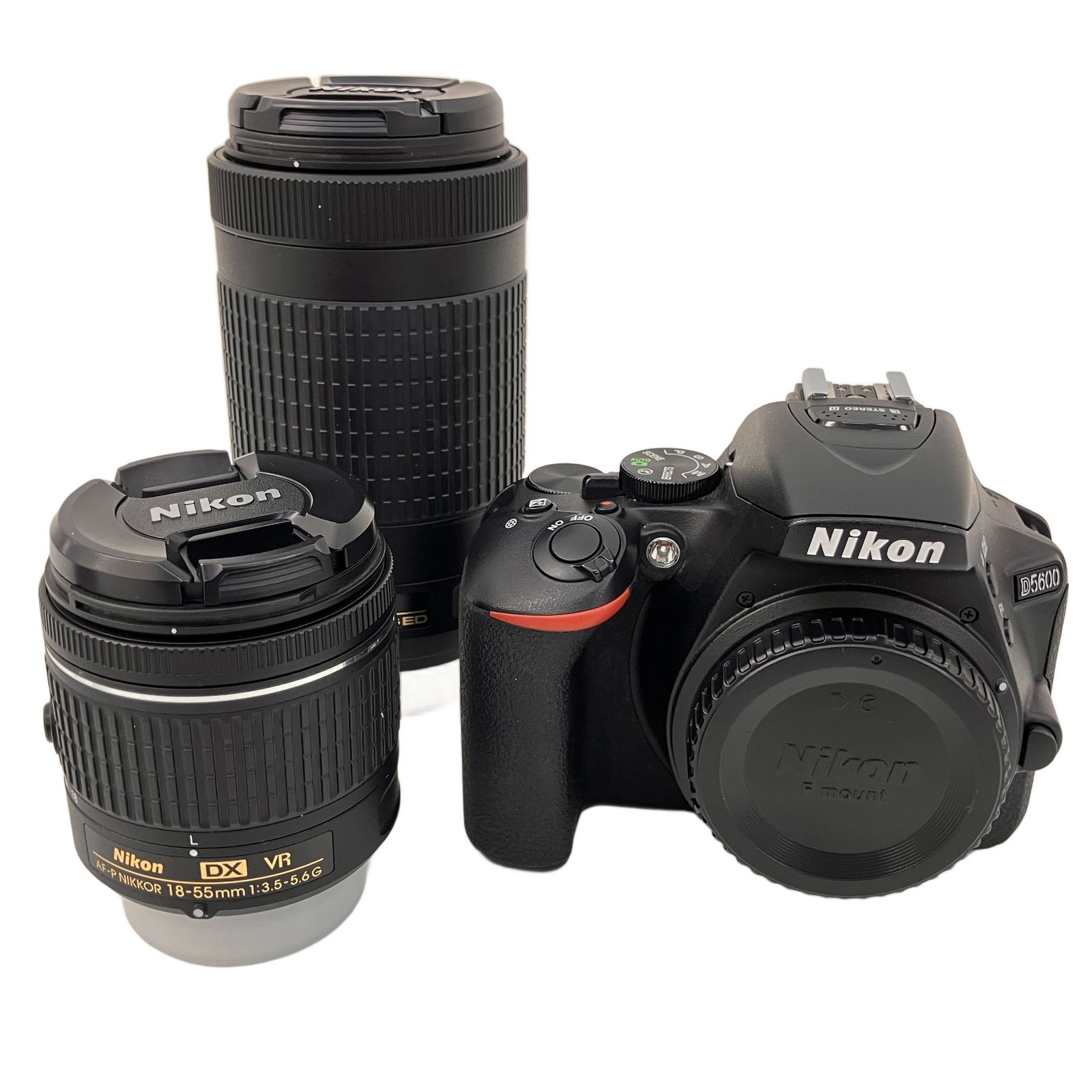 Nikon D5600 18-55mm 70-300mm デジタル一眼レフカメラ ダブルレンズ