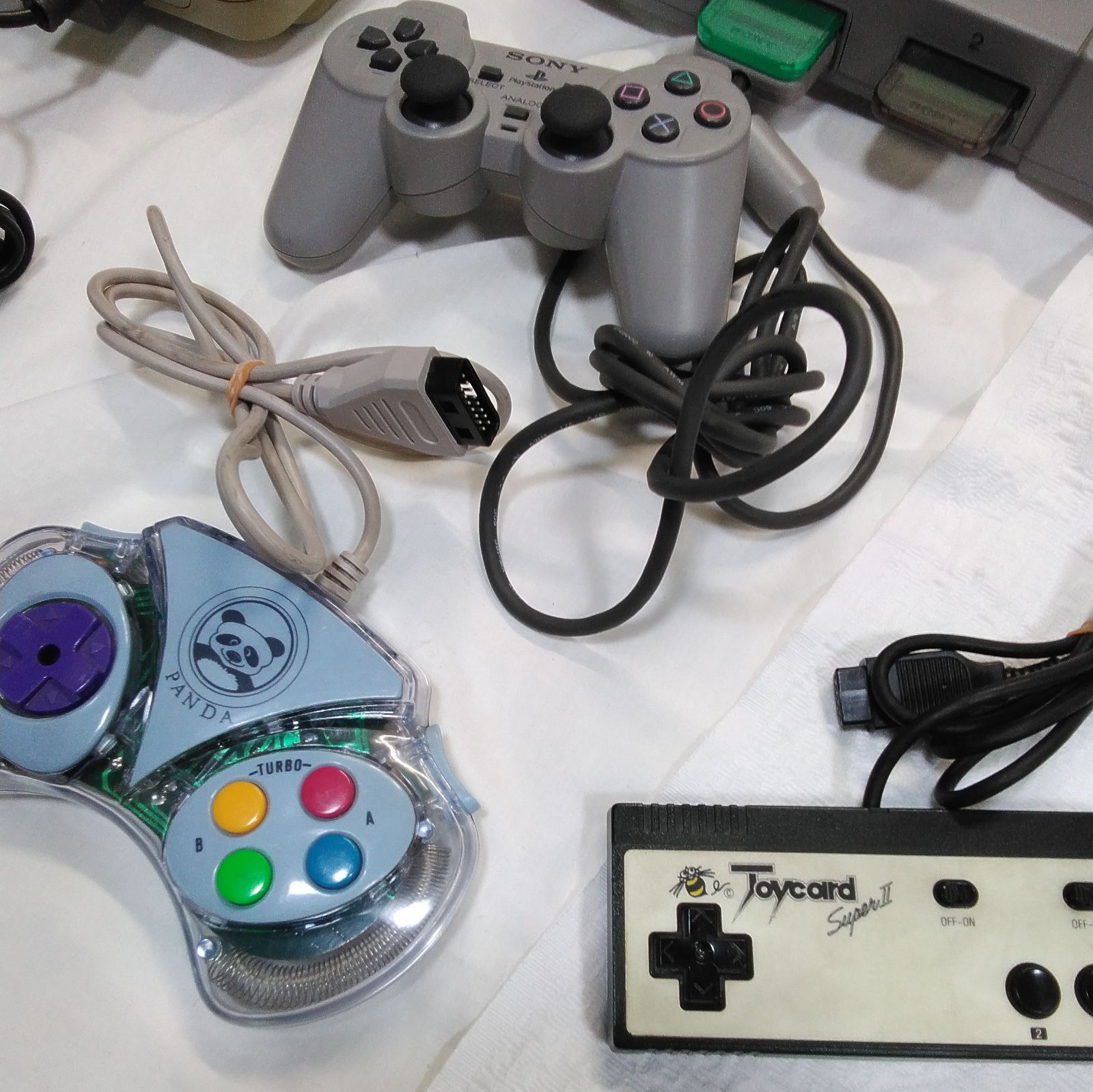 ジャンク！ ゲーム機 社外コントローラーなど まとめ売り SFC PS1 N64