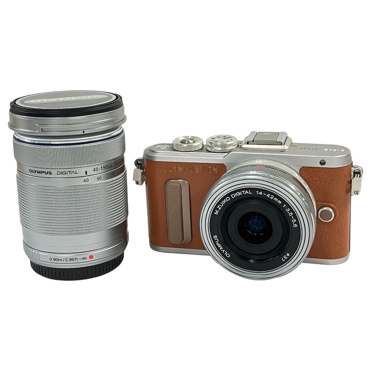 OLYMPUS PEN E-PL8 ミラーレス一眼カメラ 40-150mm f4-5.6 14-42mm f3