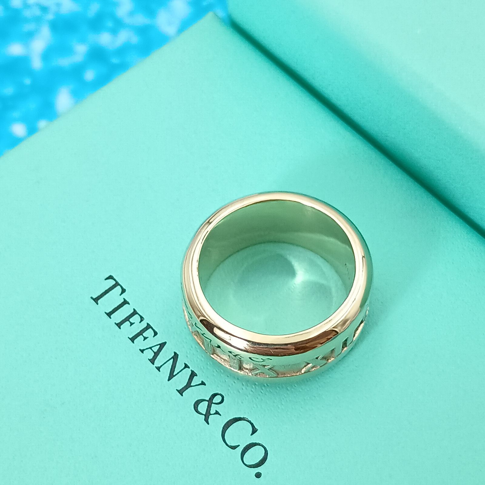 TIFFANY&Co. ティファニー 11号 ワイド カーブ アトラス リング