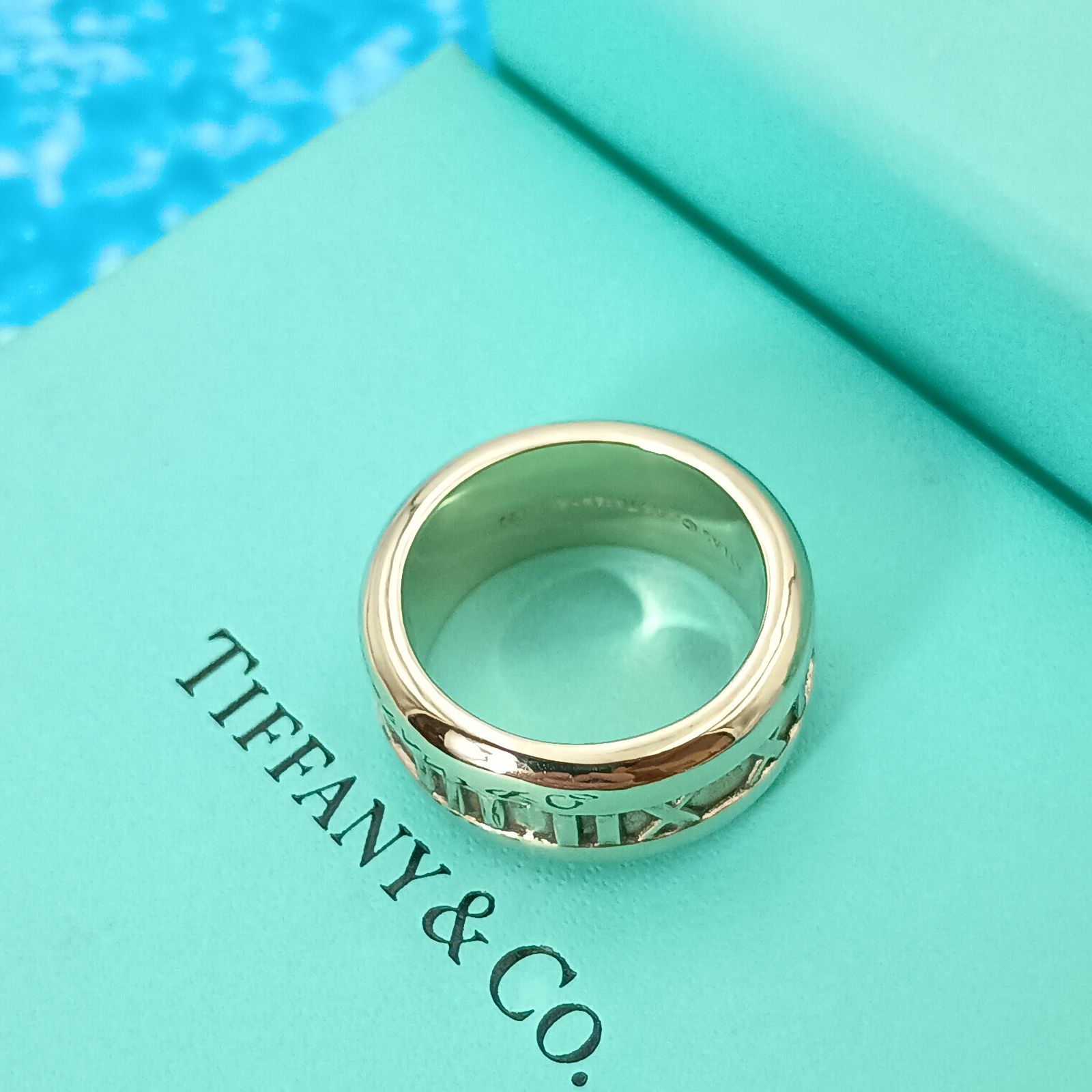 TIFFANY&Co. ティファニー 11号 ワイド カーブ アトラス リング