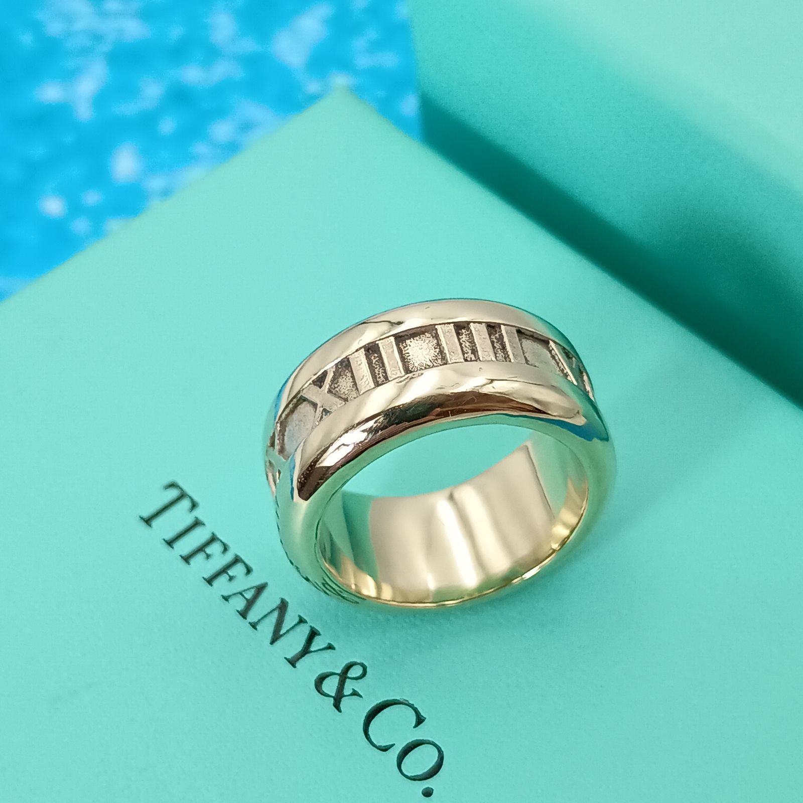 TIFFANY&Co. ティファニー 11号 ワイド カーブ アトラス リング