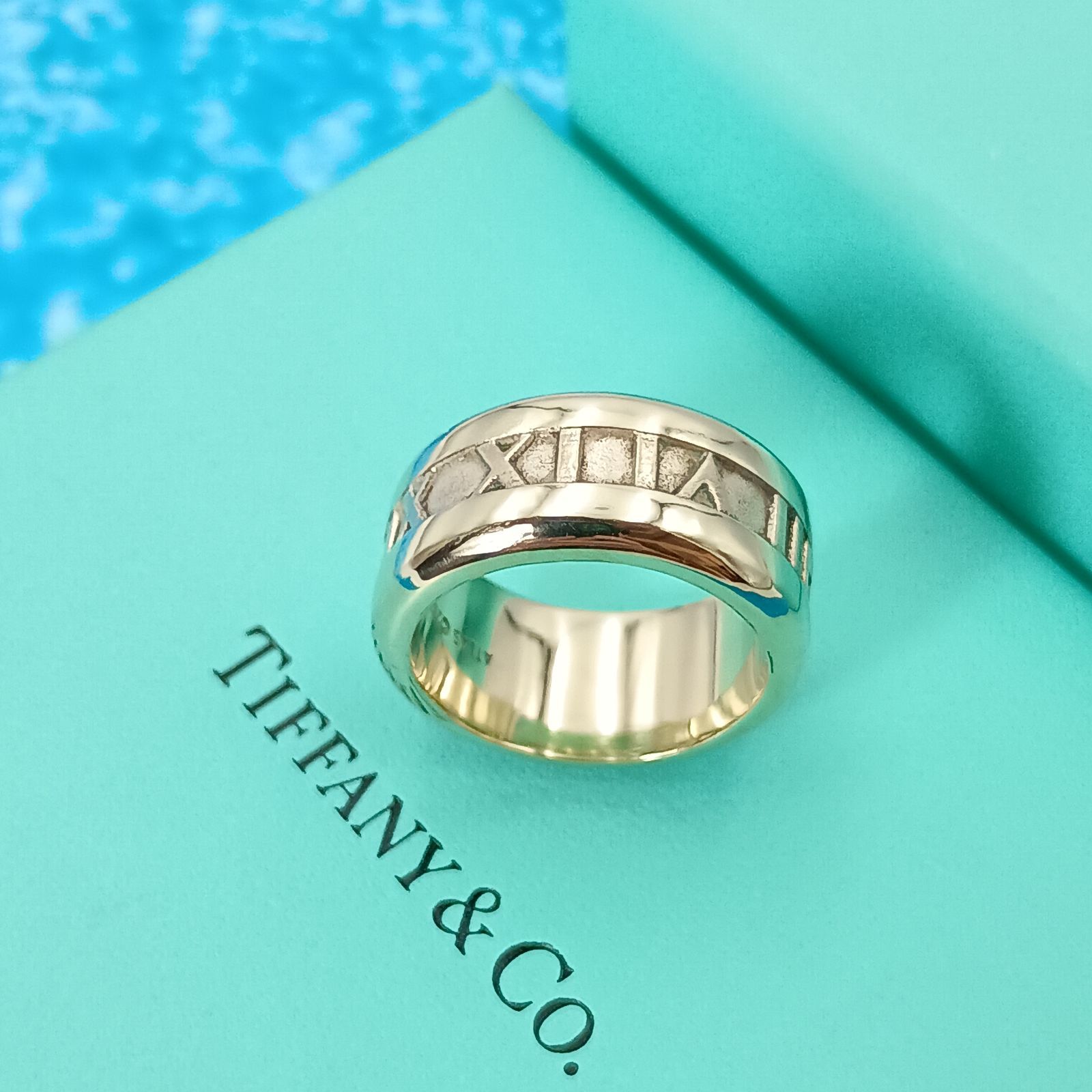 TIFFANY&Co. ティファニー 11号 ワイド カーブ アトラス リング