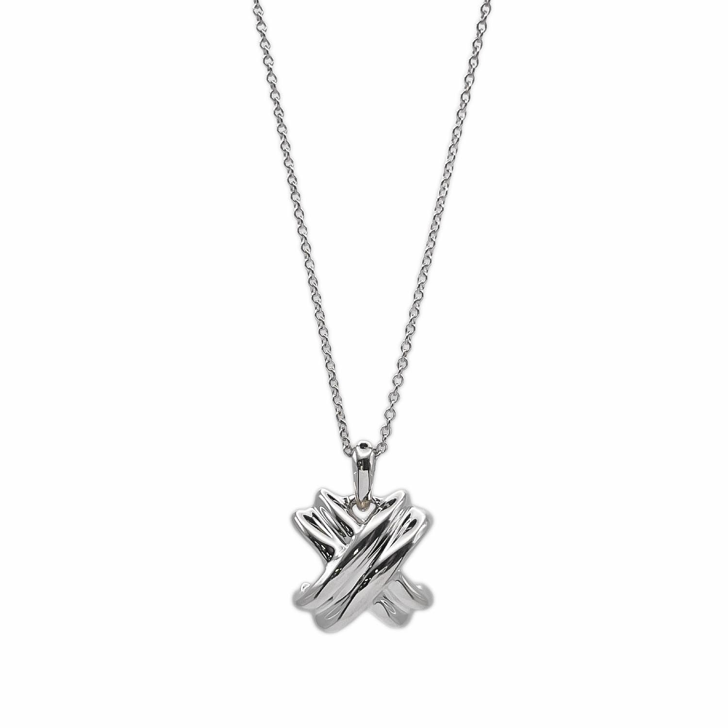 Tiffany&Co. ティファニー シグネチャークロス ネックレス ペンダント 