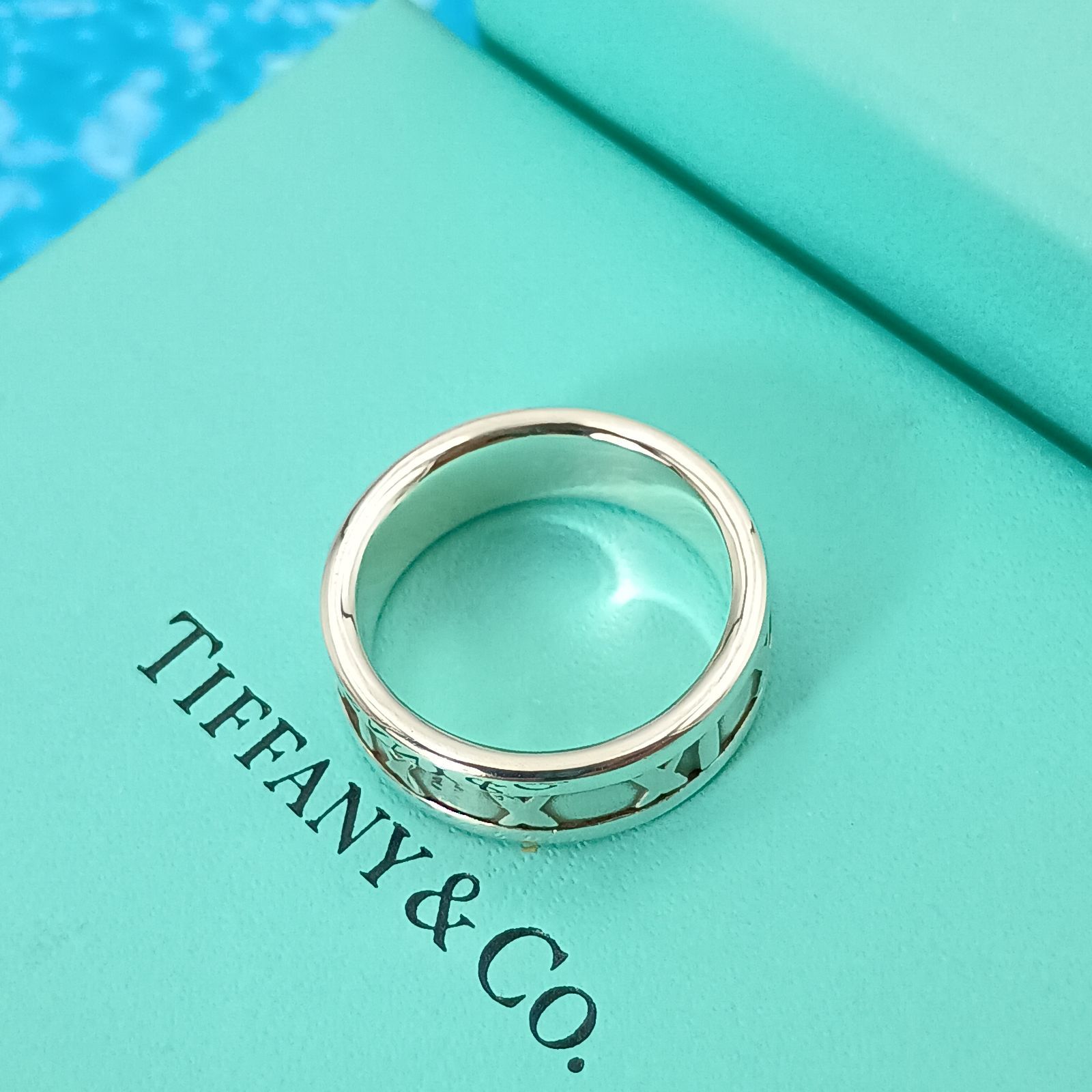 TIFFANY&Co. ティファニー 12号 アトラス リング 指輪 レディース