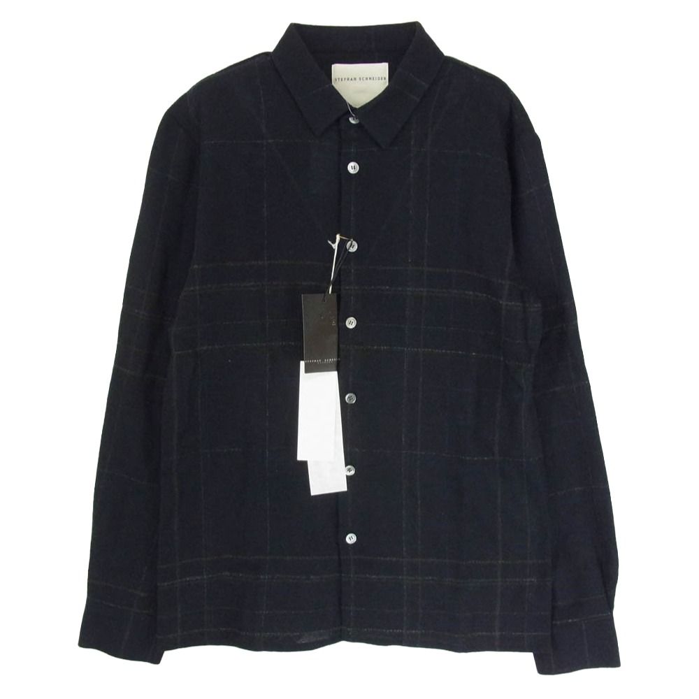 STEPHAN SCHNEIDER ステファンシュナイダー 長袖 チェック ナイロン混