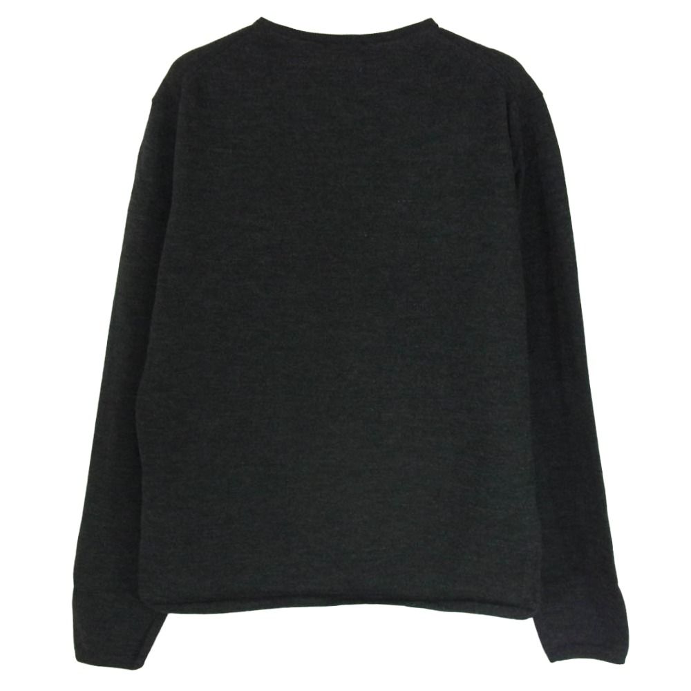 CRUCIANI クルチアーニ Vネック ウール ニット セーター グレー系 48